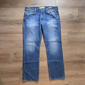 Guess Blue Straight-Leg Jeans Classic Style